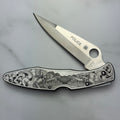 One-of-One Hand Engraved Pocket Knife
