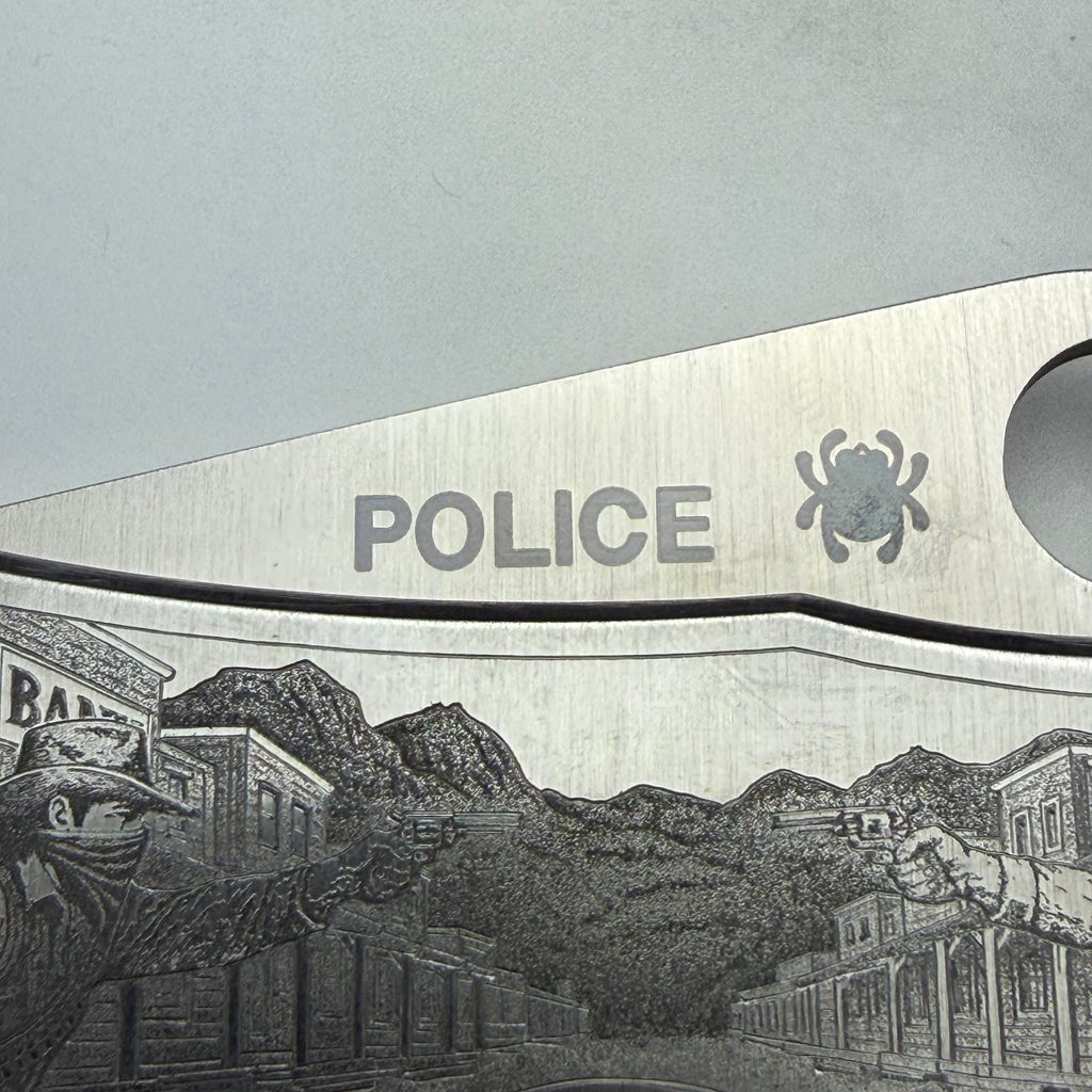 One-of-One Hand Engraved Pocket Knife