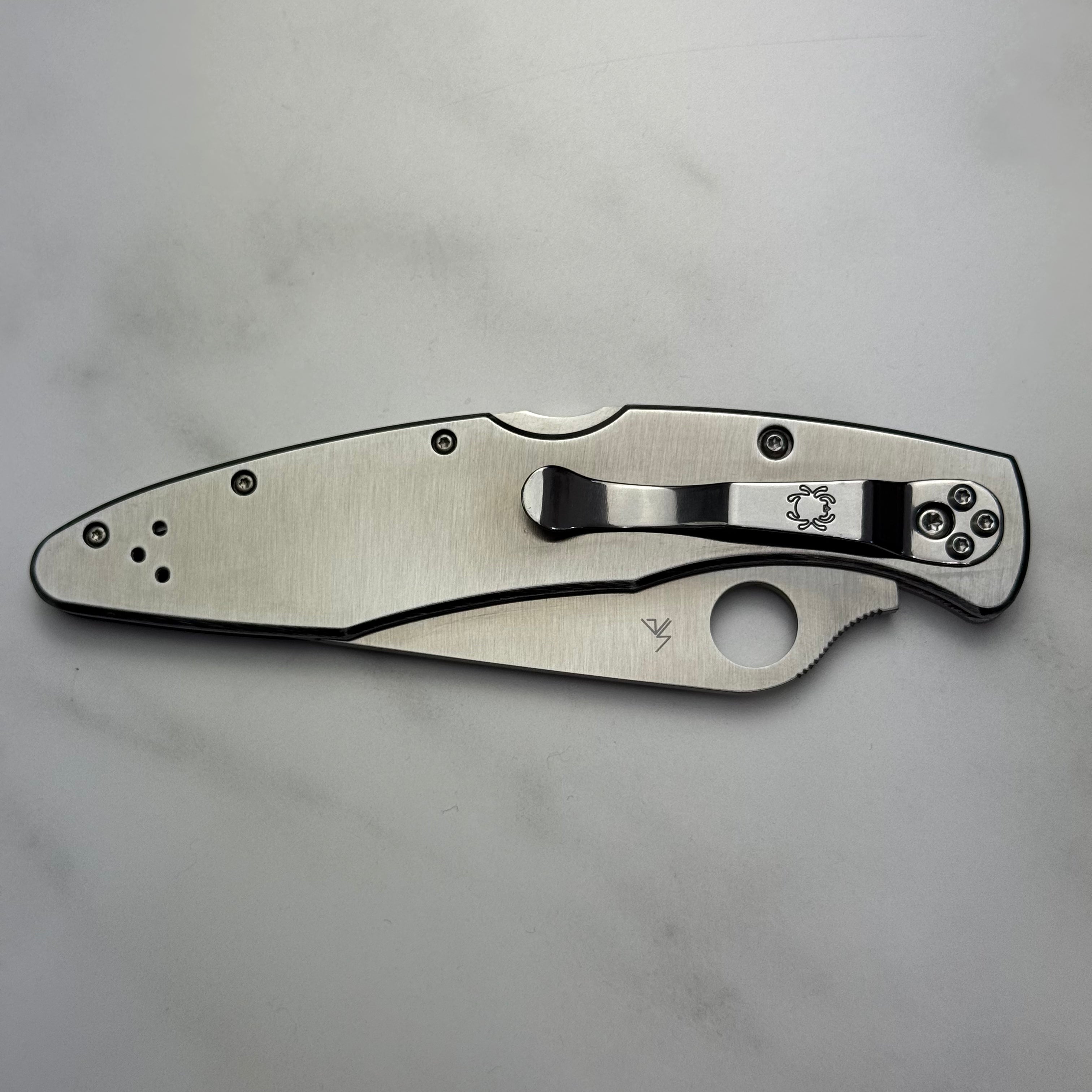One-of-One Hand Engraved Pocket Knife